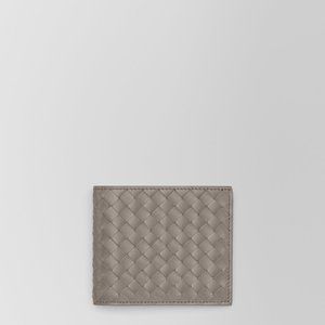 Bottega Veneta Men's Steel Intrecciato VN/VN Bi-fo